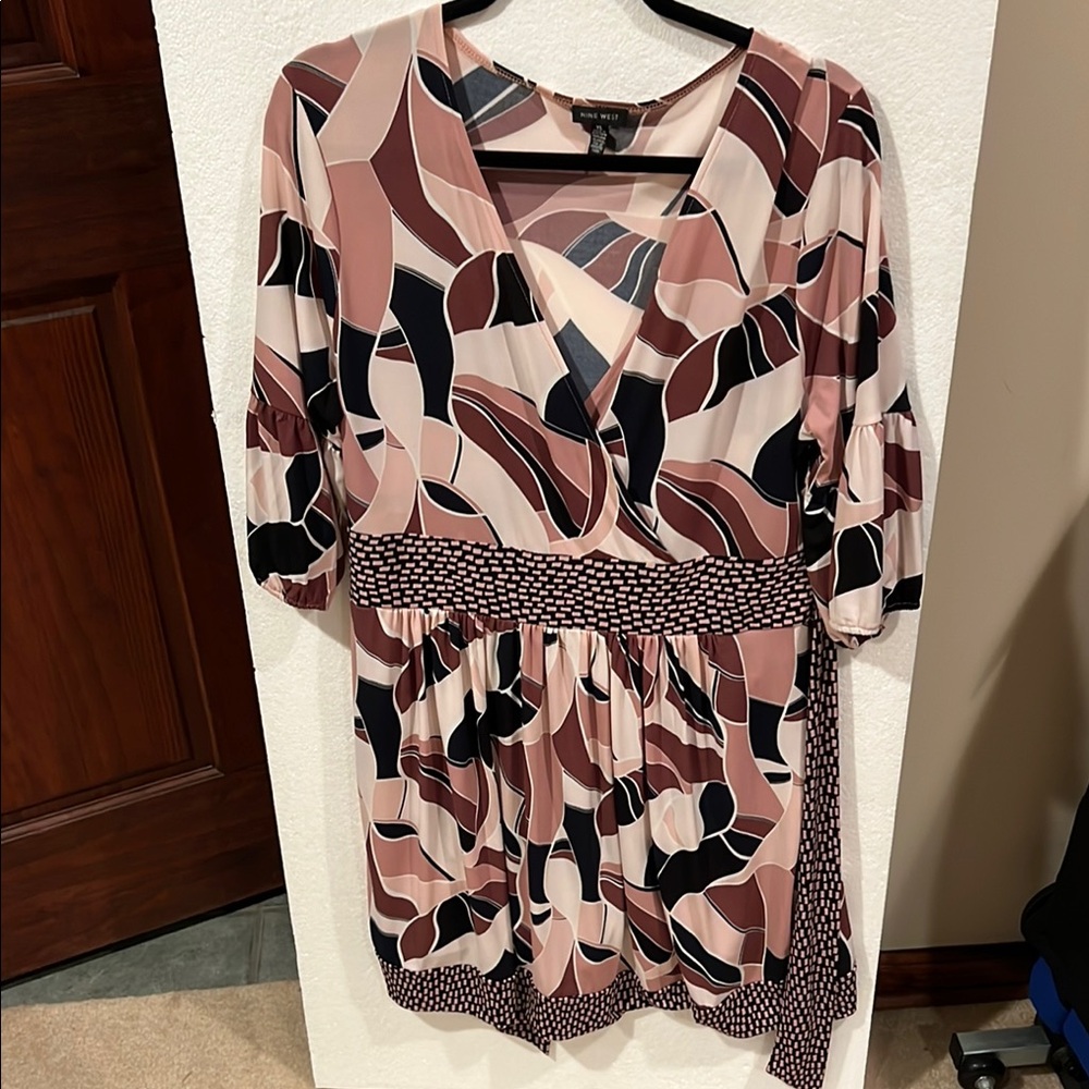 Women's Multicolor Patterned Top